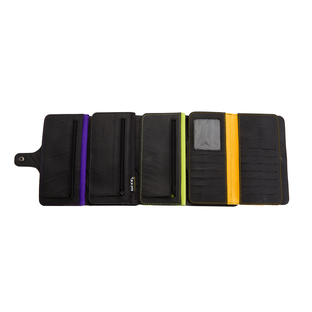 Aurore Recycled Rubber Vegan Purse Wallet